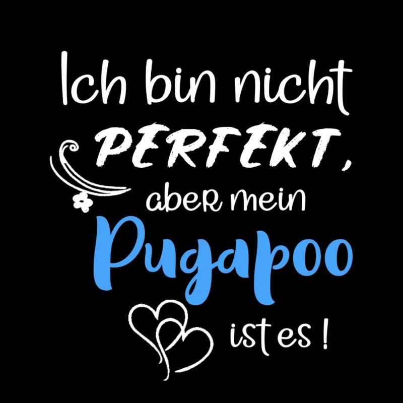Perfekter Pugapoo - Pudel Mops Mix