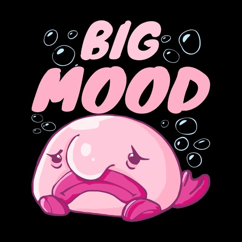 Blobfish Costume - Ugly Blob Fish Face -