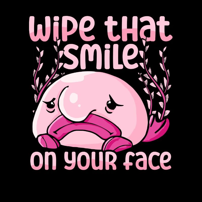 Blobfish Costume - Ugly Blob Fish Face -