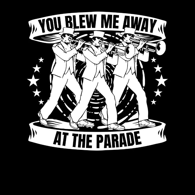 marching band, trombone, brass band, trombone