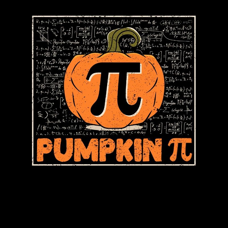 Funny Math Joke Pumpkin Pie Halloween