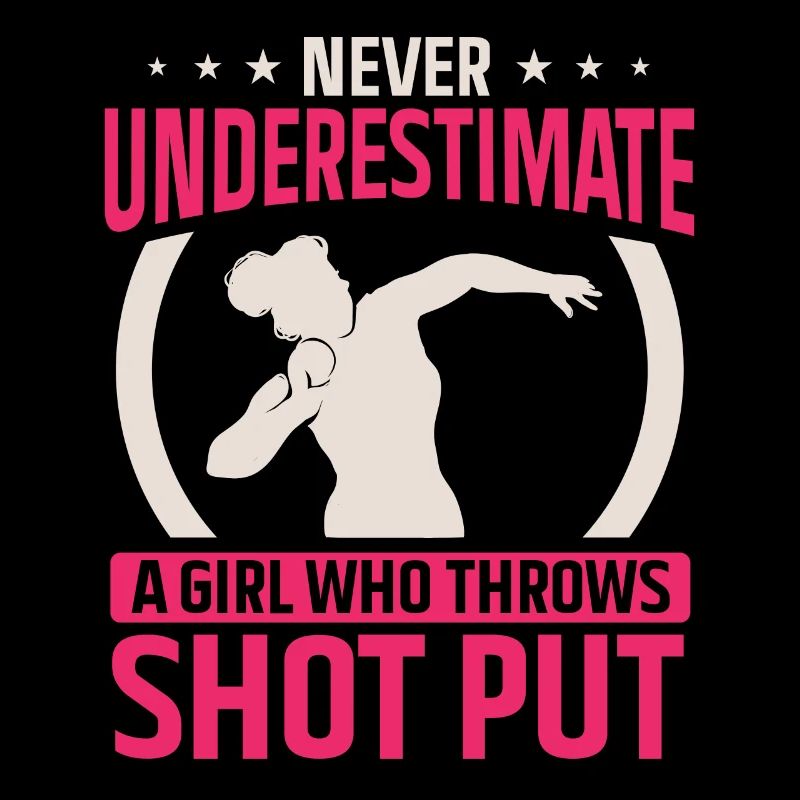Shot Put Throwing Athletics