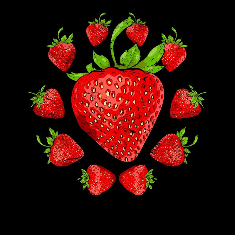 Strawberry Lover Fruit Fruit Gift Strawberry