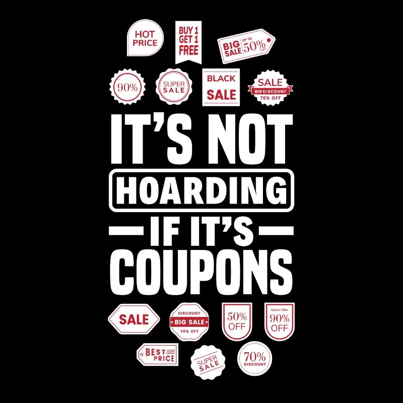 Lustiges Extrem Couponing Coupon Geschenk