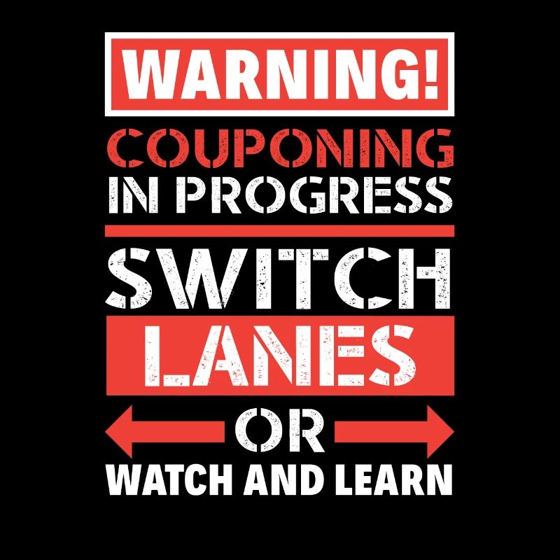 Lustiges Extrem Couponing Coupon Geschenk