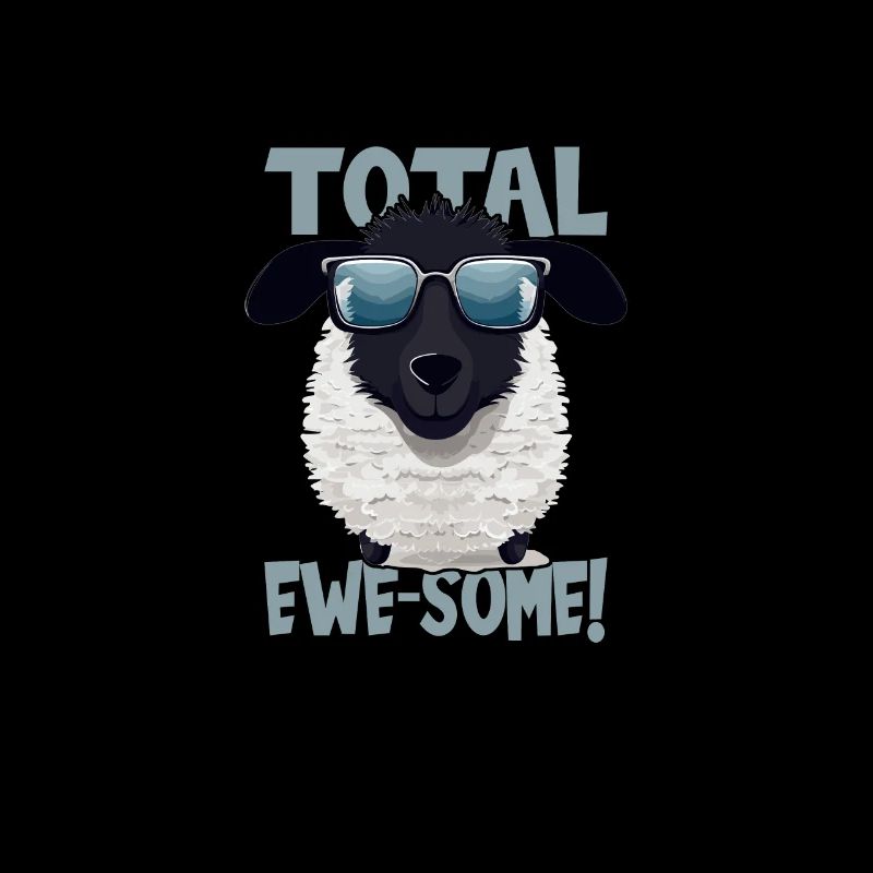 Comic-Schaf mit Spruch