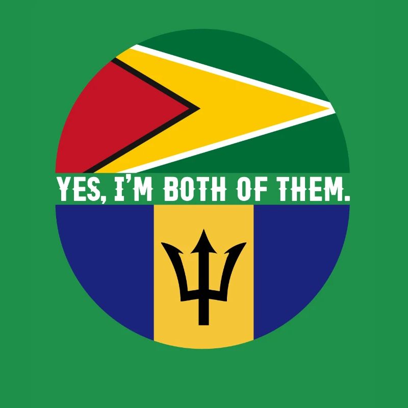 Drapeau de la Barbade Bayan barbadien