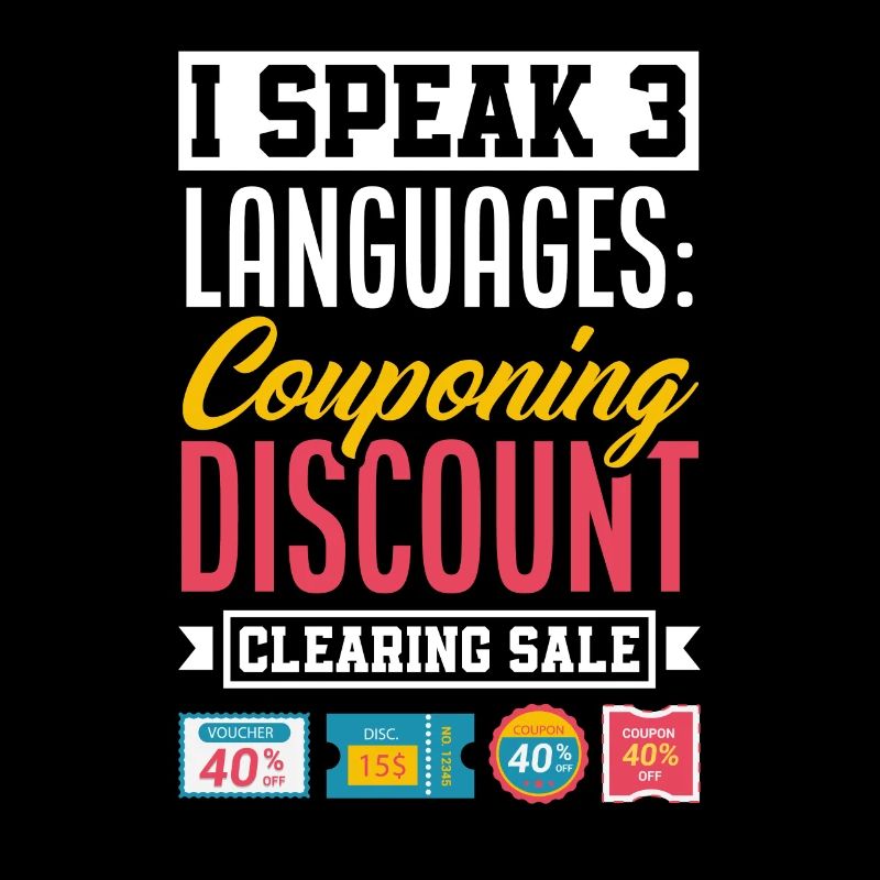 Lustiges Extrem Couponing Coupon Geschenk