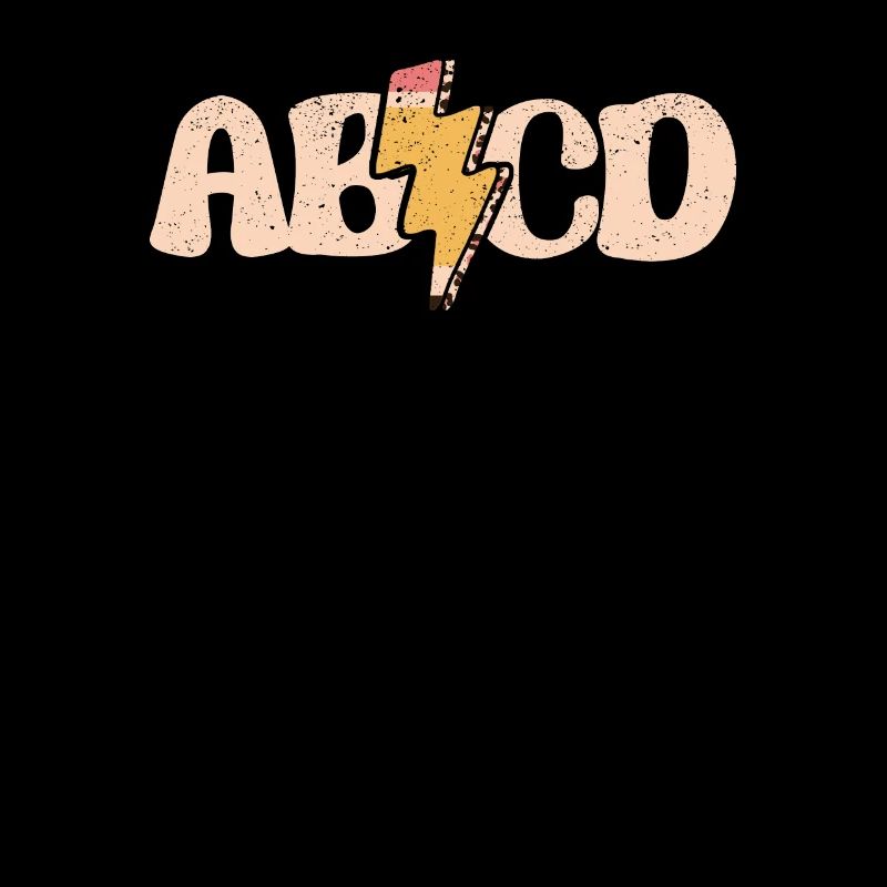 ABCD Lightning Leopard Bleistift 100. Tag Schule