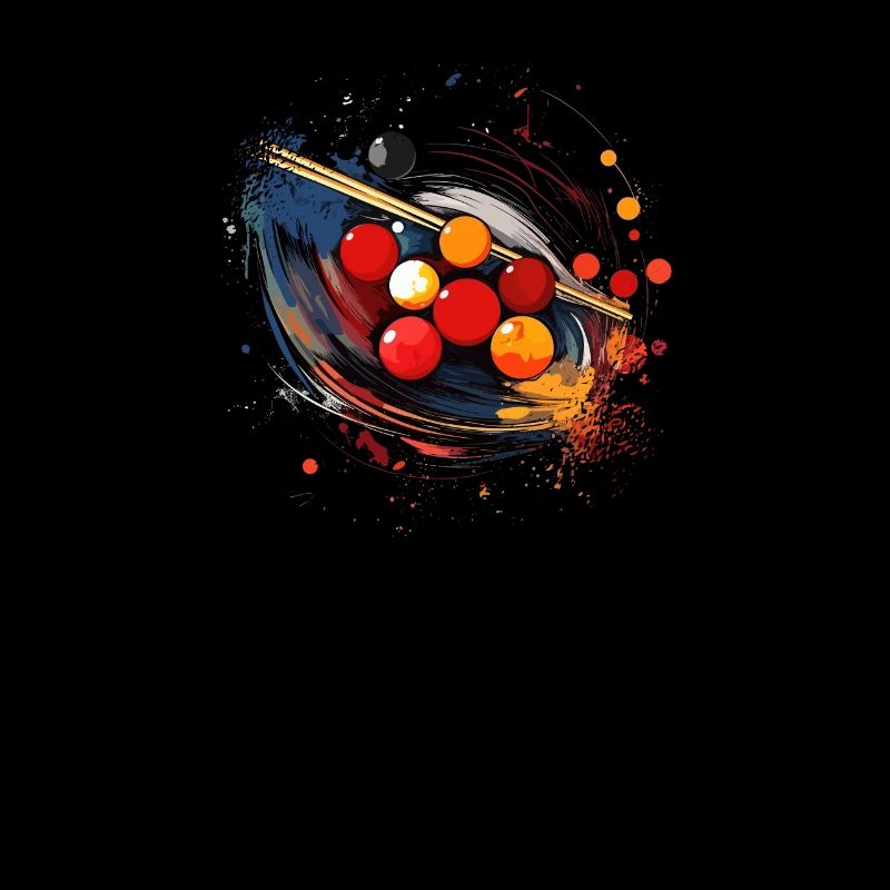 Jeu de snooker, table de snooker, boules de snooker, Vintage
