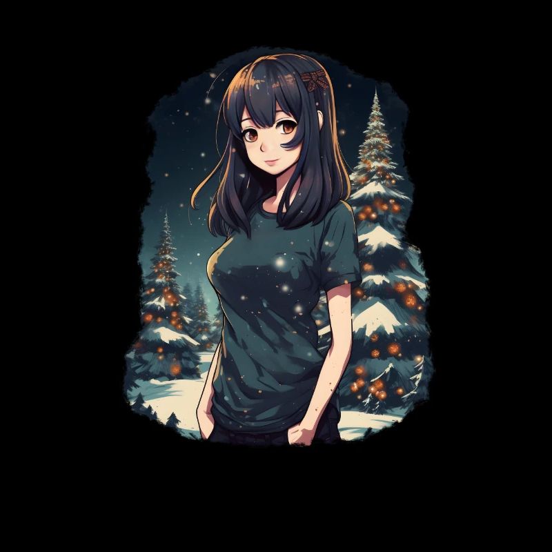 Conception de Noël Anime pour Noël