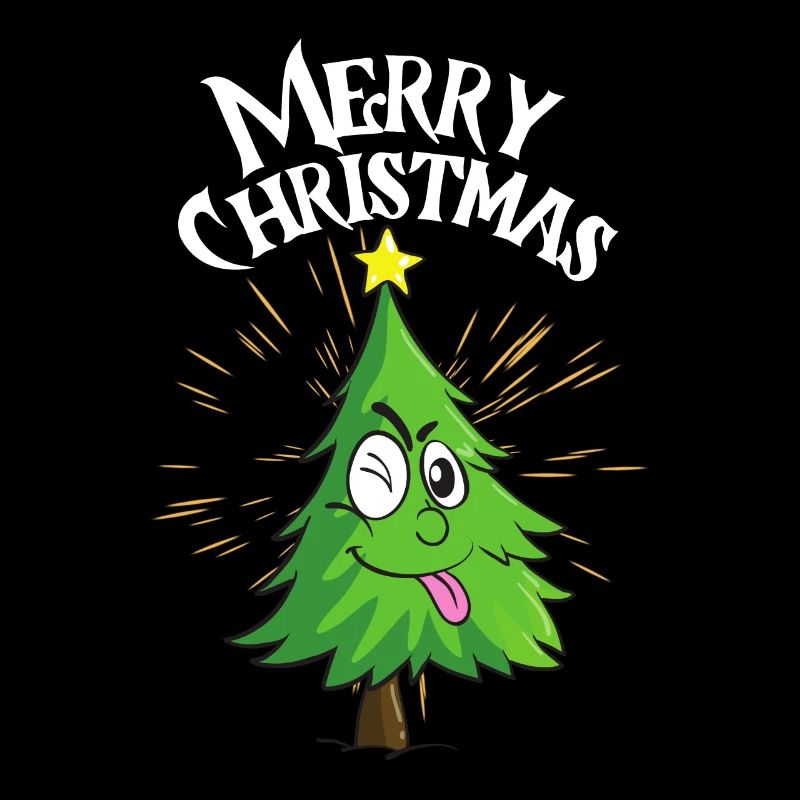 Lustiger Weihnachtsbaum