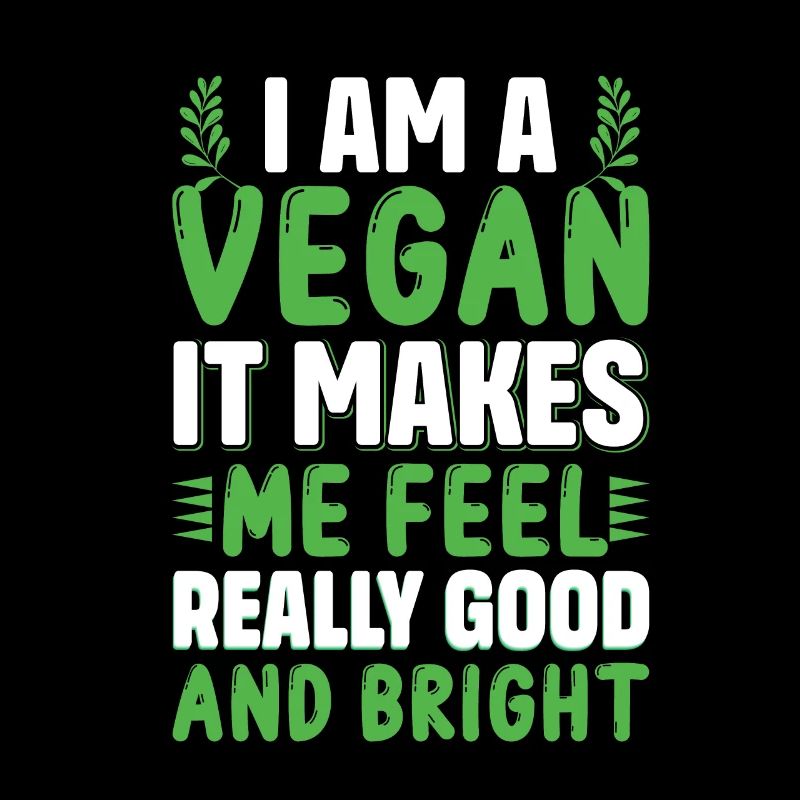 I am a vegan it makes me feel really good...