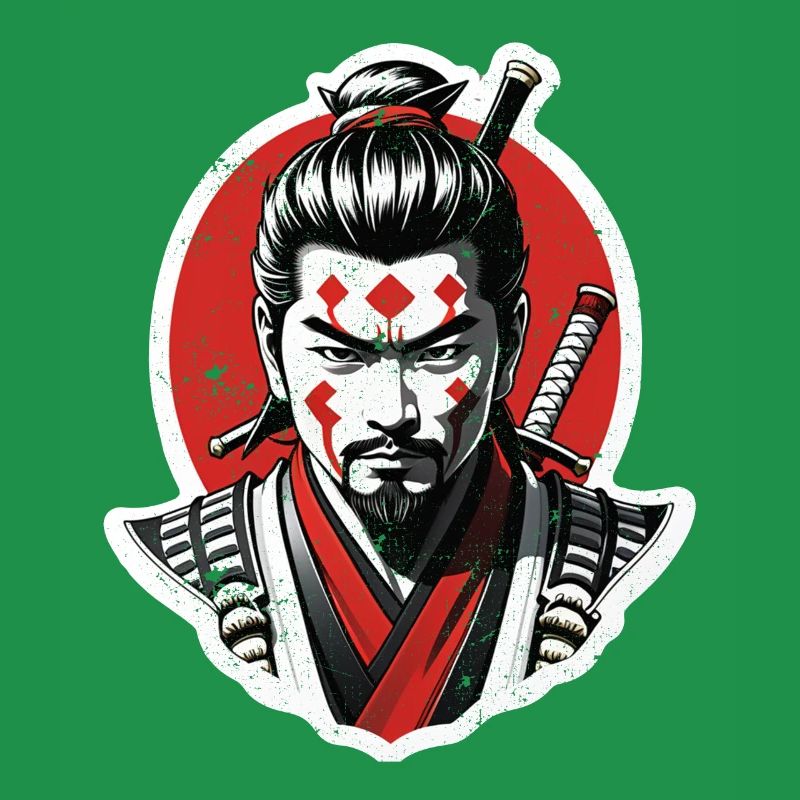 Samurai-Krieger - Japan - Dämon