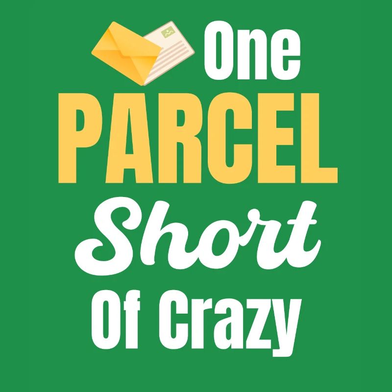 The crazy postal worker is missing a parcel