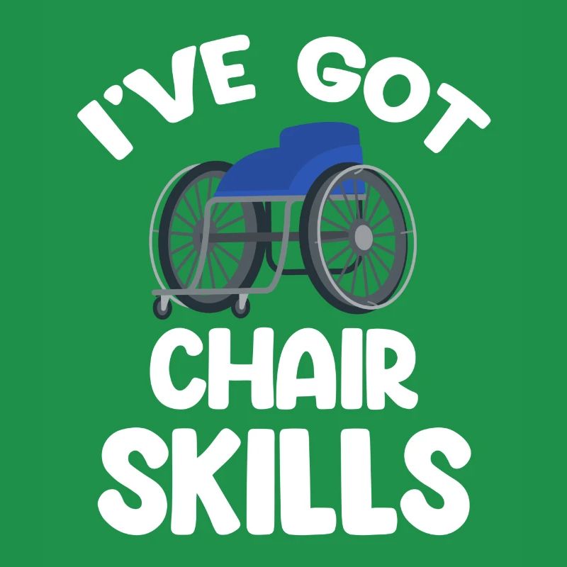 J’ai des compétences de chaise drôle paralympique