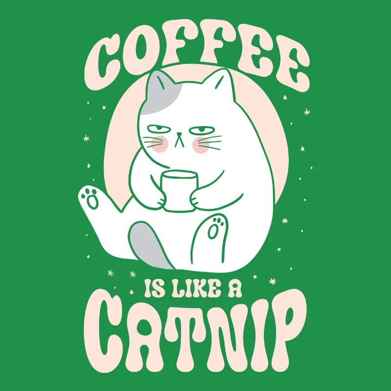 Le café, c’est comme de l’herbe à chat