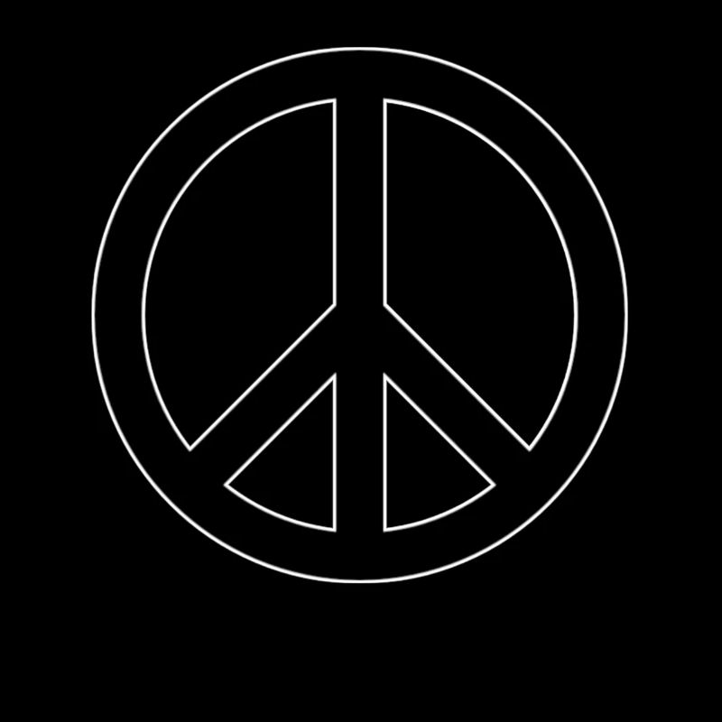 PEACE - Peacesymbol - Friedenszeichen Peacezeichen