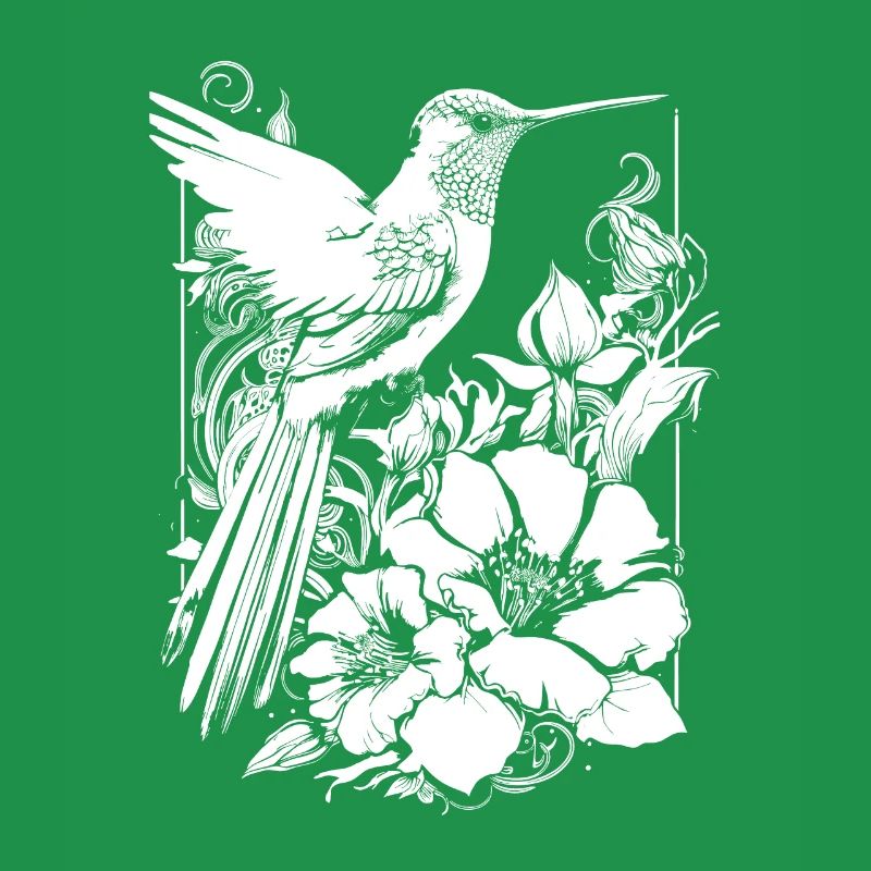 Colibri, Fleurs, Oiseau De Fleur