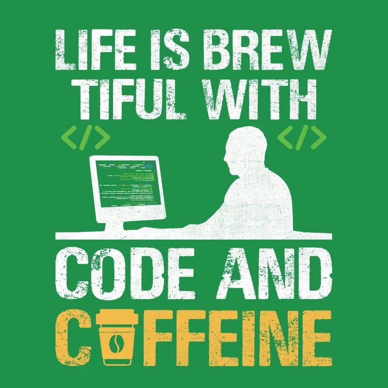 Café Codage Programmeur Codeur Développeur Nerd Coff