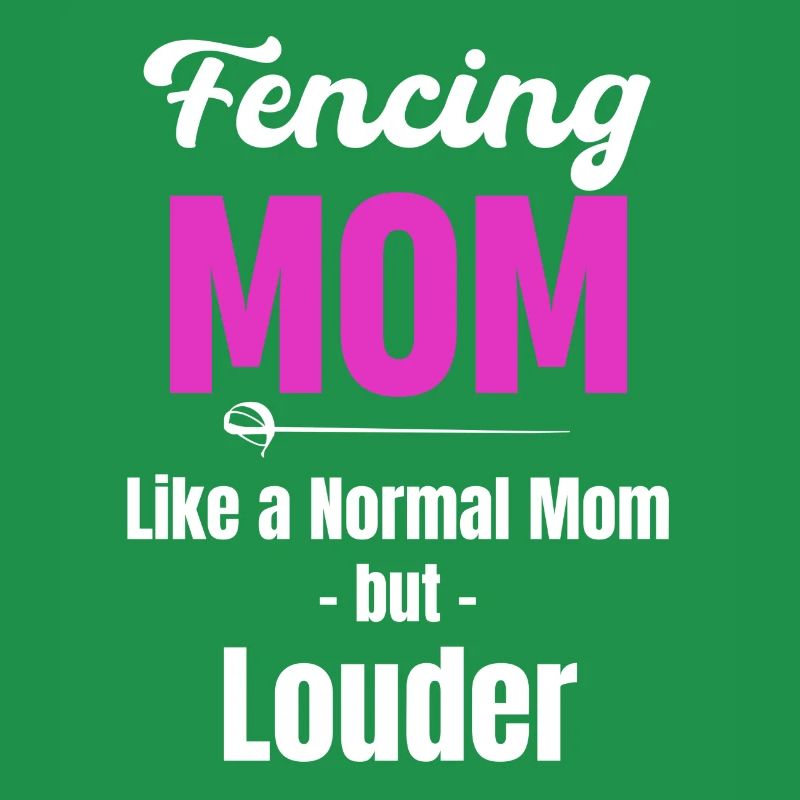 Fechten Der Mutter Wie Eine Normale Mutter, Aber