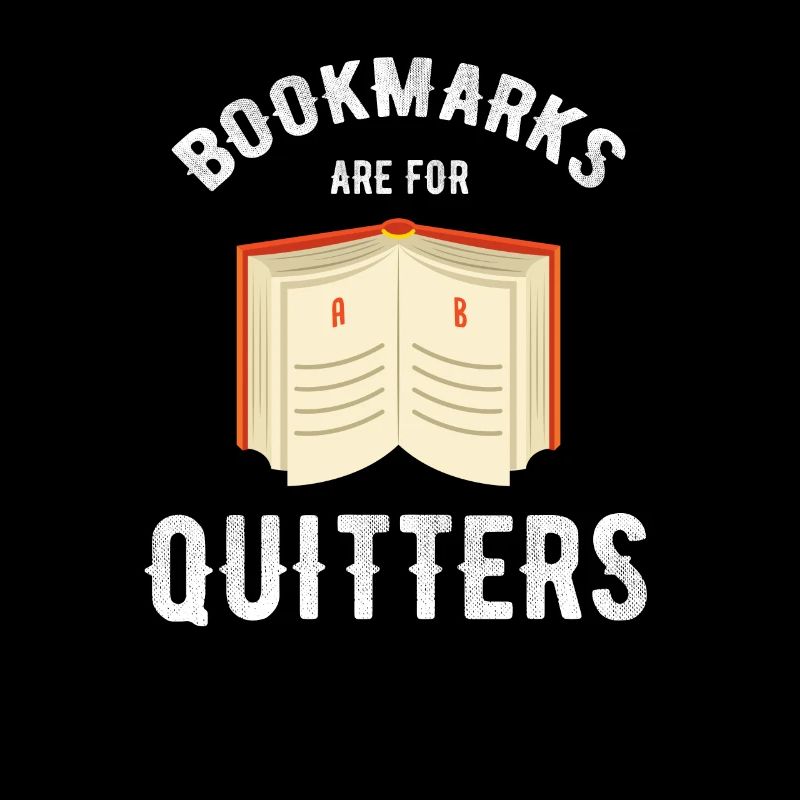 Bookmarks are for quitter abibliophobia