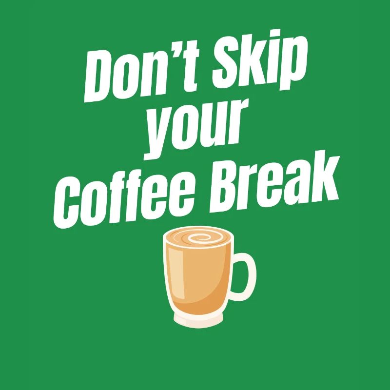 Don't skip your coffee break Cafecito