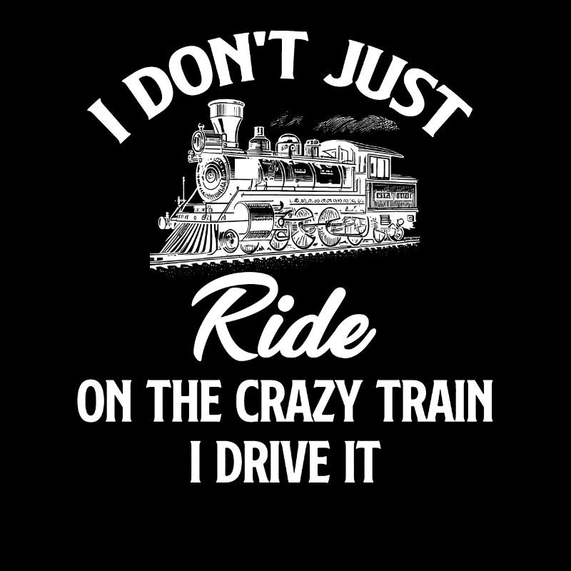 Je ne me contente pas de prendre le train, je le conduis