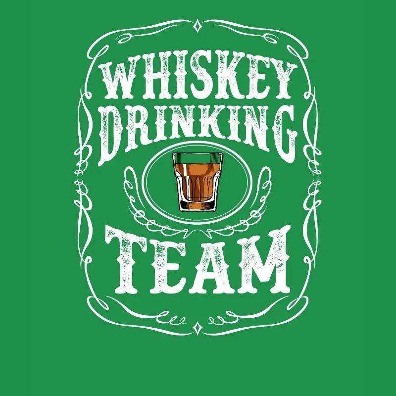 Whiskey Drinking Team Boisson distillée alcoolisée