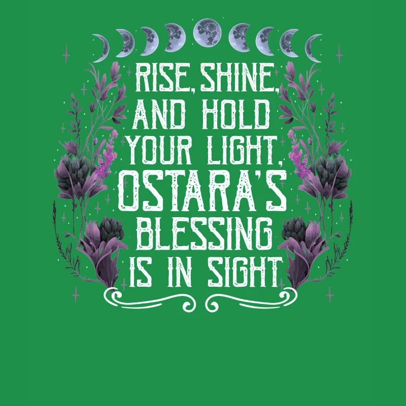 Ostara Witch Moon Eostre Spring Eastern
