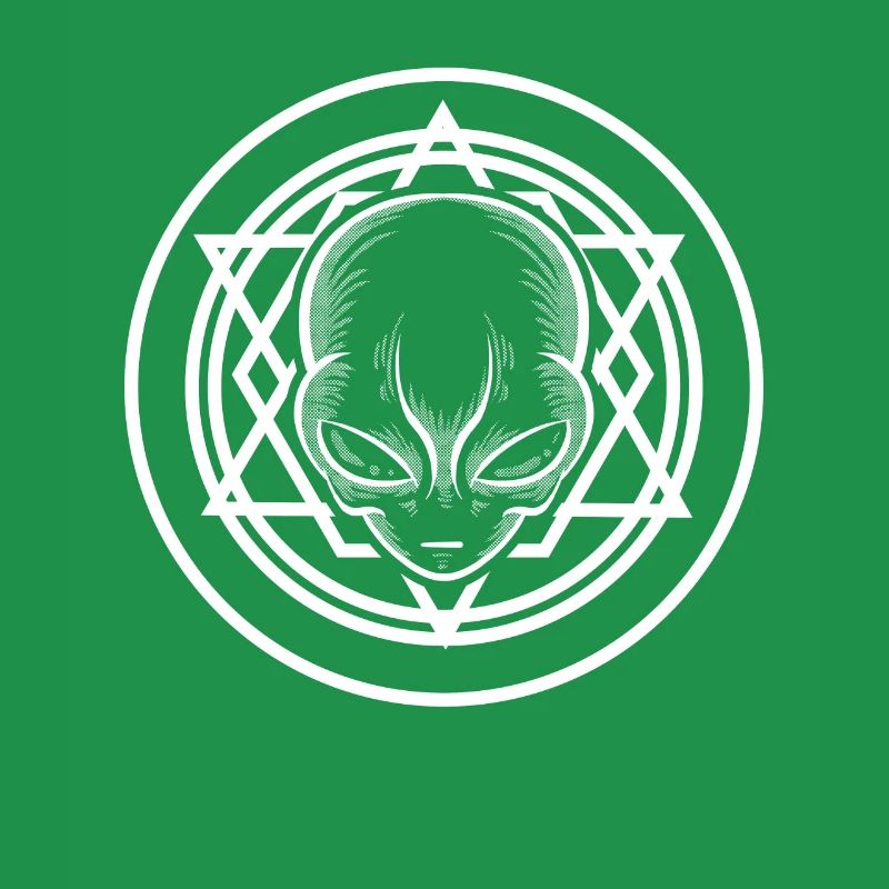 Géométrie sacrée Extraterrestre TShirt Vie extraterrestre