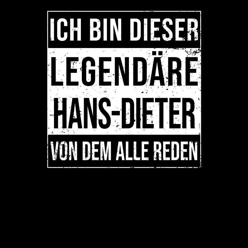 I'm this legendary for Hans-Dieter