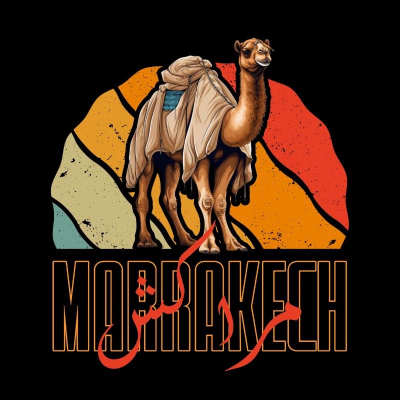 Marrakesch Sonnenkamel