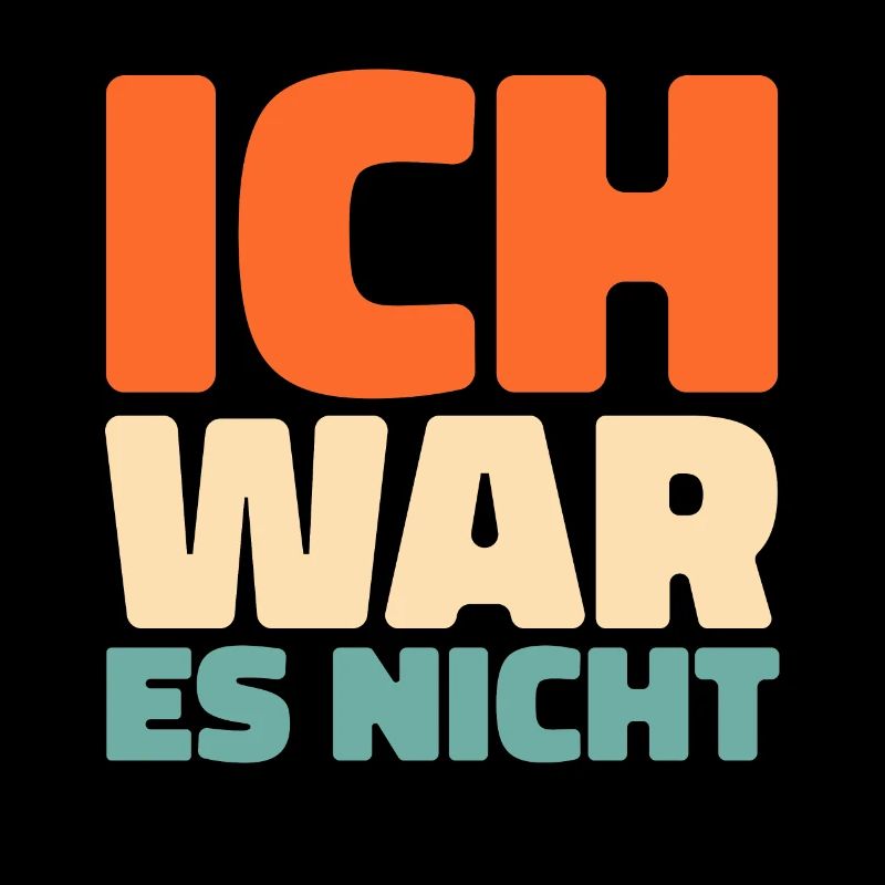 Schwarzer Humor Ich War Es Nicht