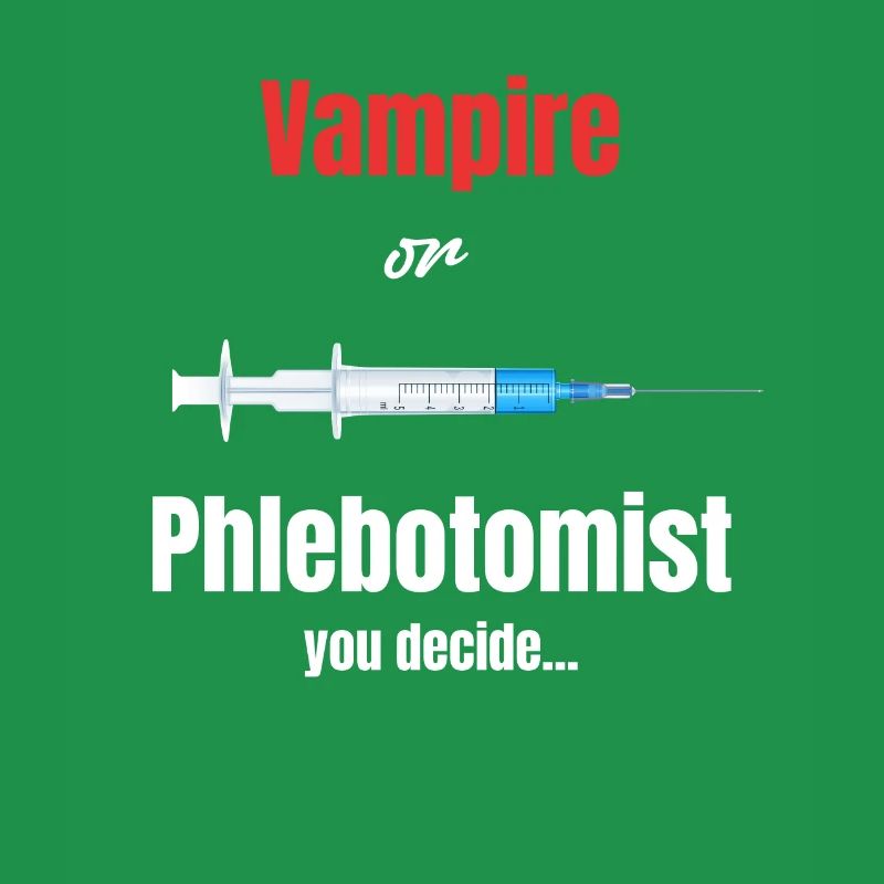 Vampire ou phlébotomiste Vous décidez de l’hématome