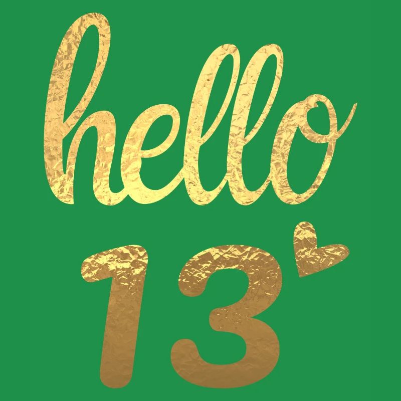 Hello 13 doré