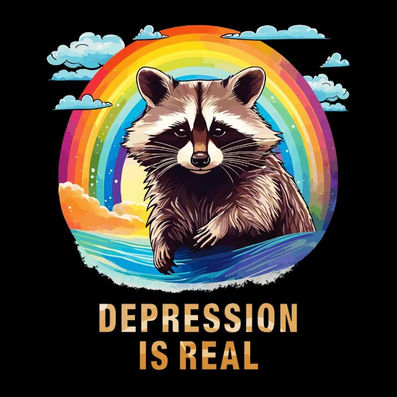 WASCHBÄR DEPRESSION IS REAL