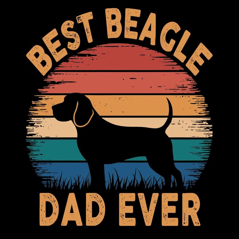 Best Beagle Dad Ever Dog Beagle
