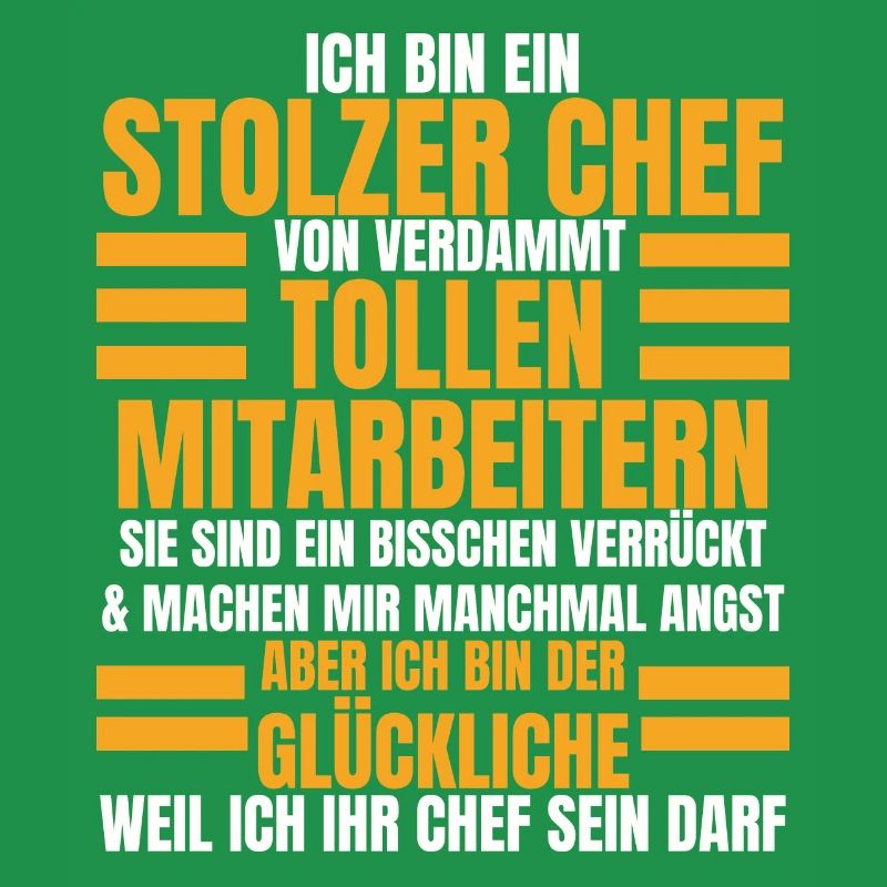 Ich Bin Ein Stolzer Chef Geburtstag Geschenk