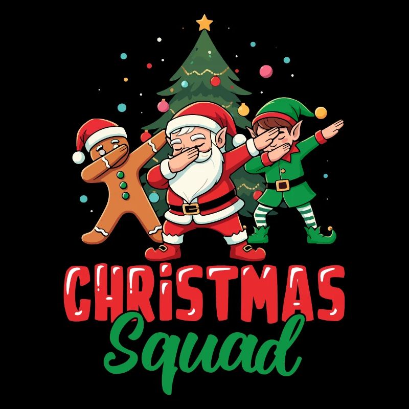 Escouade de Noël Père Noël Dab