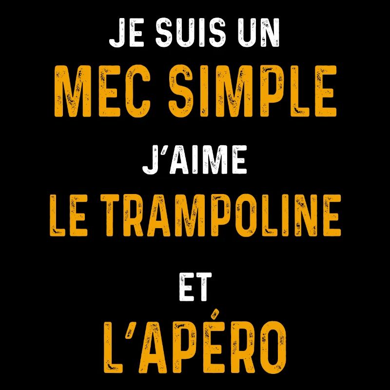 Trampolin Aperitif Einfacher Kerl Turner