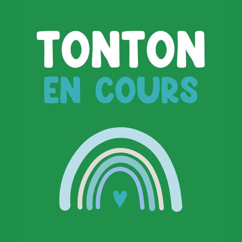 Uncle in Progress Rainbow Gift Uncle