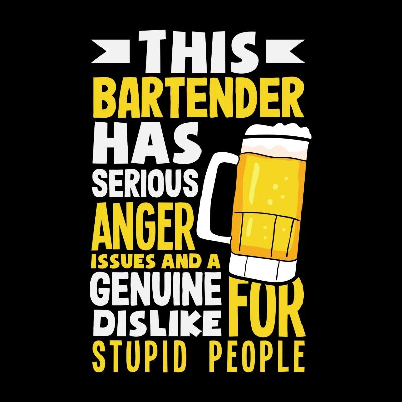 Funny Bartender Saying Bartender Gift