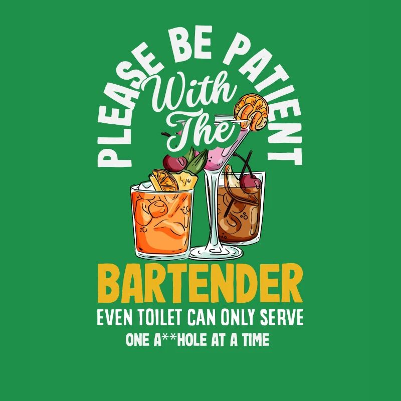 Funny Bartender Saying Bartender Gift