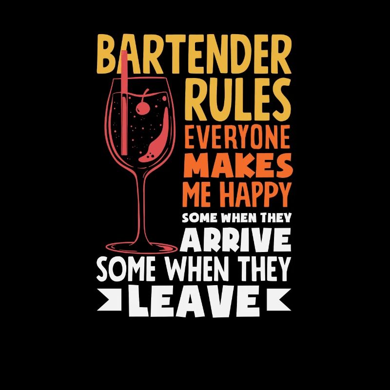 Funny Bartender Saying Bartender Gift