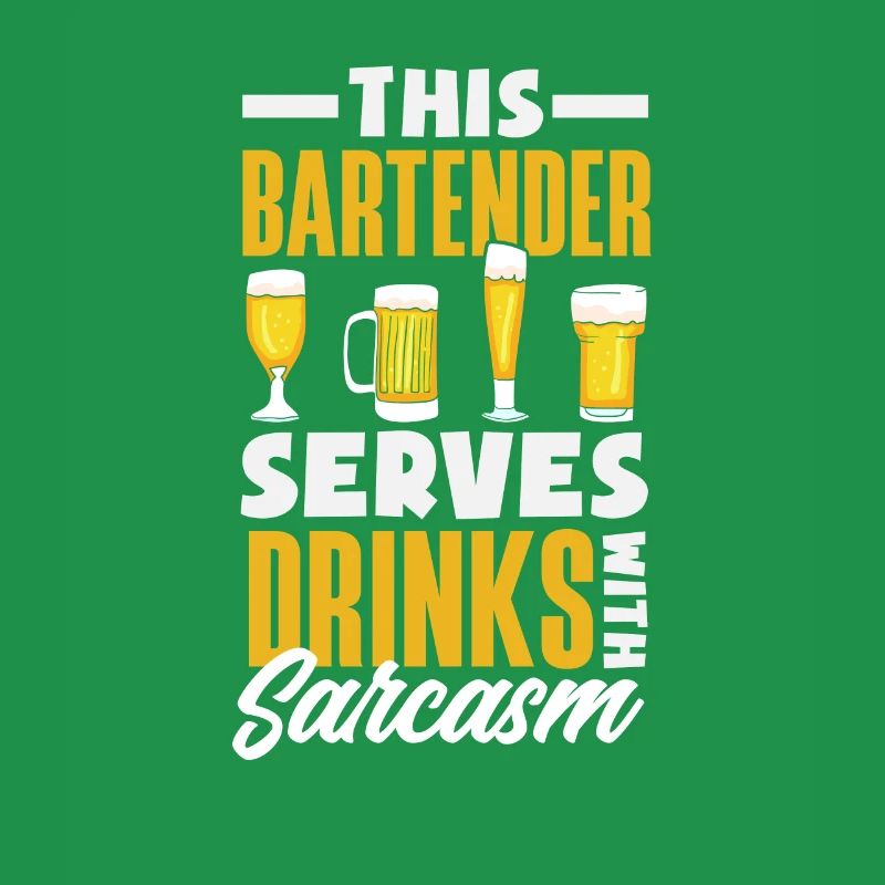 Funny Bartender Saying Bartender Gift