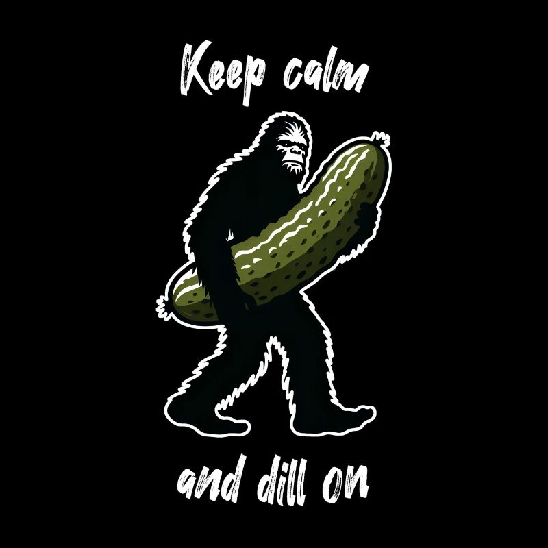Restez calme et continuez à aller à l’aneth. Cornichon Aneth Bigfoot Sasquat