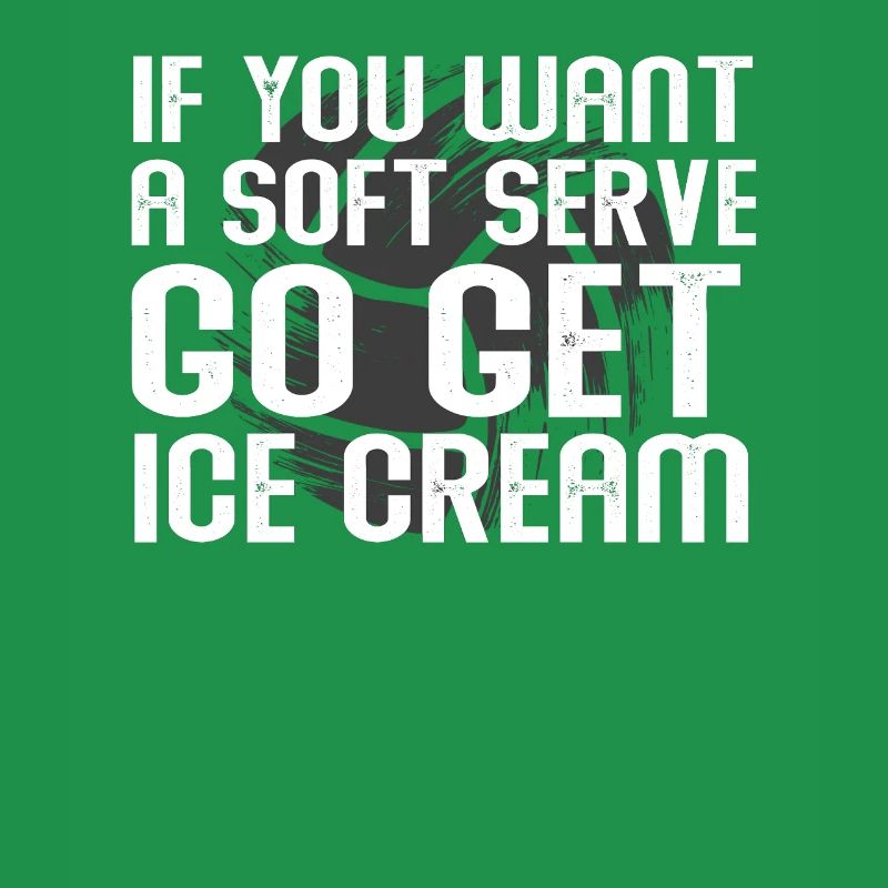 Wenn Sie ein Softeis wollen, holen Sie sich Eis