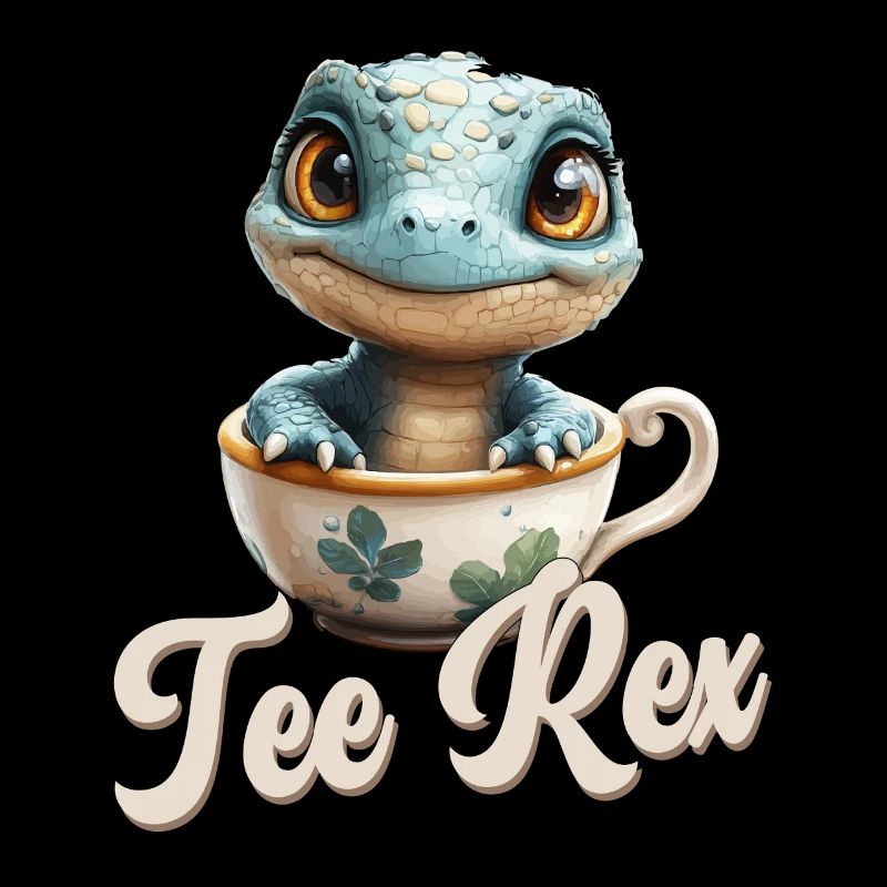 Jeu de mots drôle Dino Tee Rex