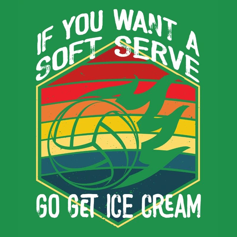 Wenn Sie ein Softeis wollen, holen Sie sich Eis
